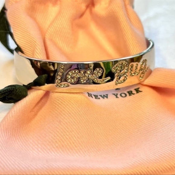 $98 Kate Spade ‘love bug’ cuff bracelet in silver - Picture 9 of 10
